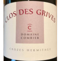 Domaine Combier Crozes Hermitage Clos des grives 2017 etiquette