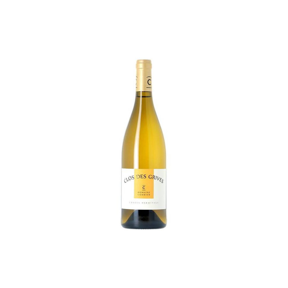 Domaine Combier Crozes Hermitage Clos des grives blanc sec 2018 bouteille
