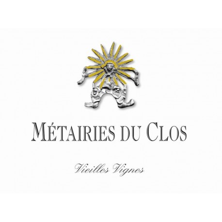 Clos Marie Languedoc Pic Saint Loup Metairies du Clos vieilles vignes 2018 etiquette Clos Marie Languedoc Pic Saint Loup Metairies du Clos vieilles vignes 2018 etiquette