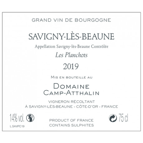 Domaine Camp-Atthalin Savigny-Les-Beaune "Les Petits Picotins" red 2017