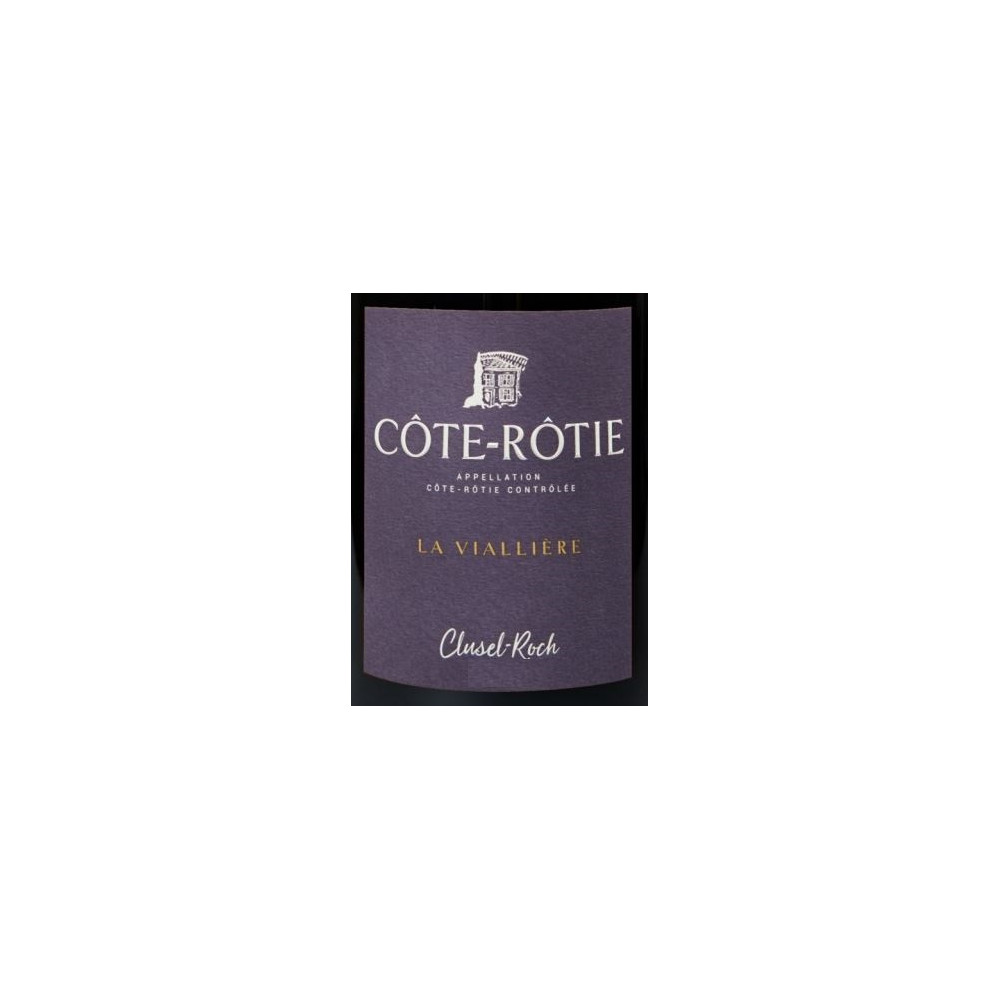 Domaine Clusel-Roch Côte-Rôtie "Viallière" rouge 2018 etiquette