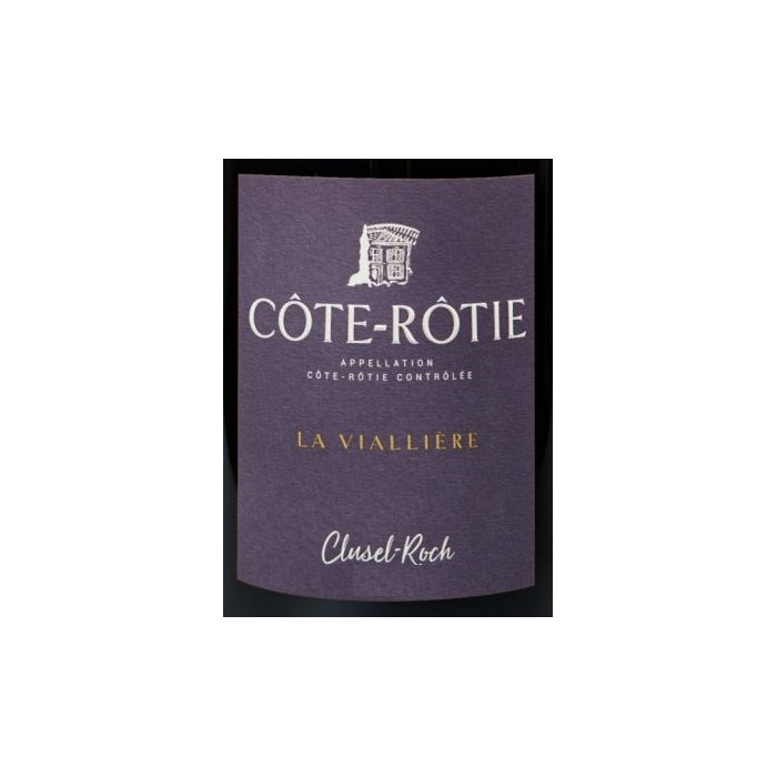 Domaine Clusel-Roch Côte-Rôtie "Viallière" rouge 2018 etiquette