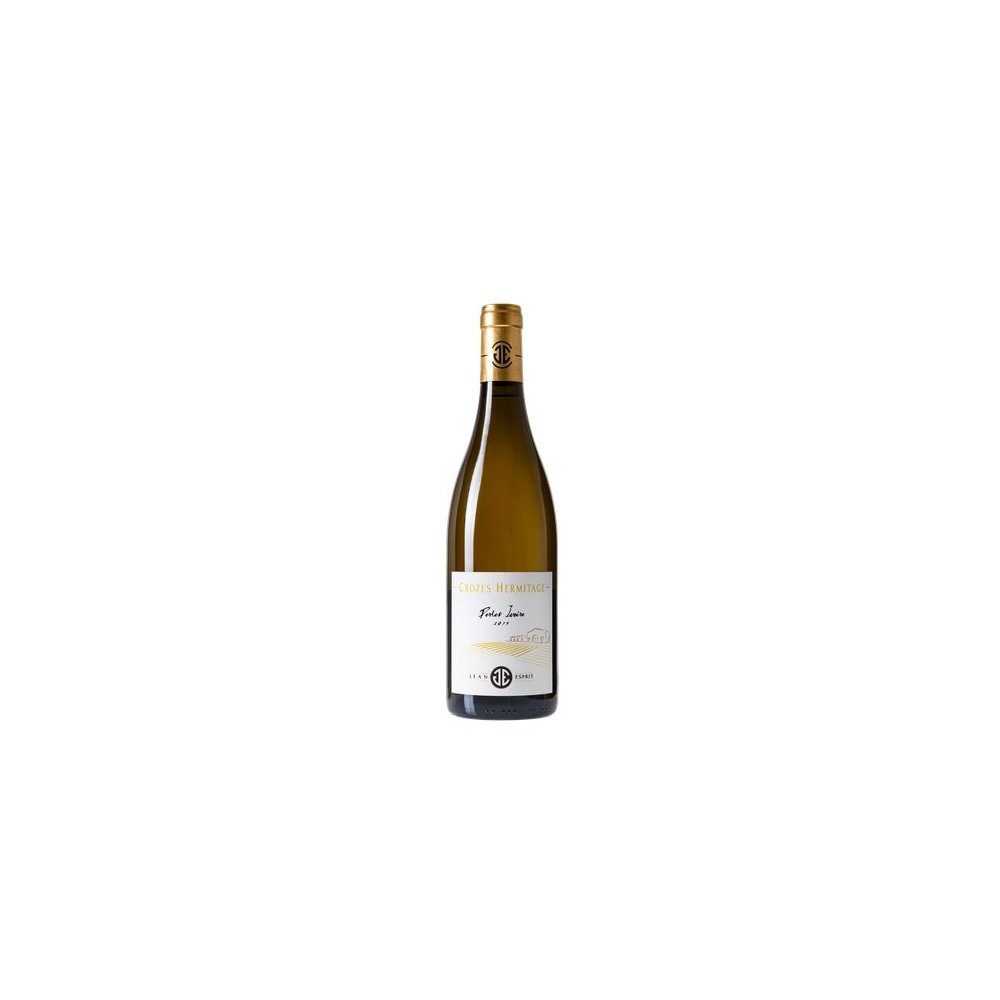 Domaine Jean Esprit Crozes Hermitage "Perles Ivoire" blanc sec 2019 bouteille Domaine Jean Esprit Crozes Hermitage "Perles Ivoire" blanc sec 2019 bouteille