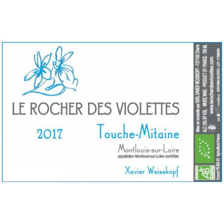Le Rocher des Violettes Montlouis "Touche Mitaine" dry white 2019