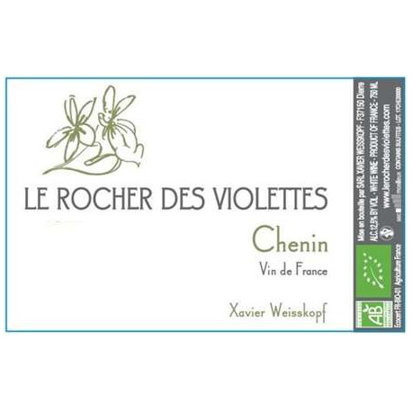 Le Rocher des Violettes VdF "Chenin" dry white 2020