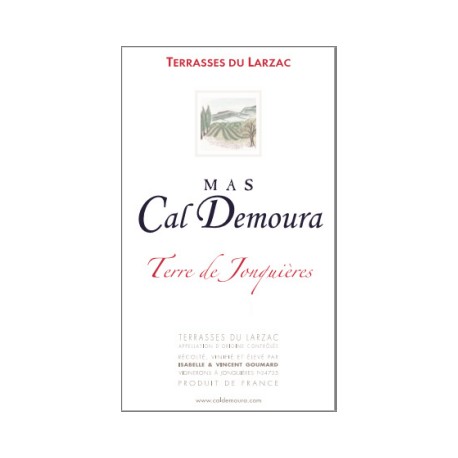 Mas Cal Demoura "Terre de Jonquieres" red 2019 Mas Cal Demoura "Terre de Jonquieres" red 2019