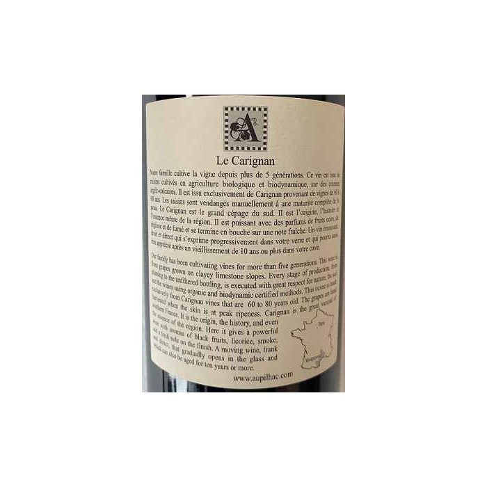 aupilhac-le-carignan-2019-contre-etiquette