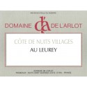 Domaine de l'Arlot Cote de Nuits Villages Au Leurey blanc 2019 etiquette Domaine de l'Arlot Cote de Nuits Villages Au Leurey blanc 2019 etiquette