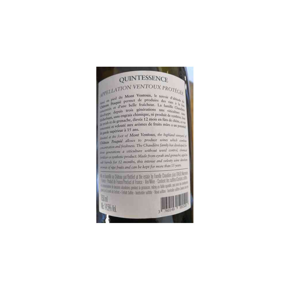 Château Pesquié Ventoux "Quintessence" red 2017