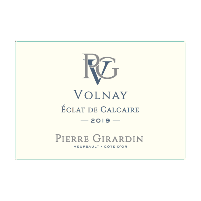 Domaine Pierre Girardin Volnay "Eclat de Calcaire" red 2019