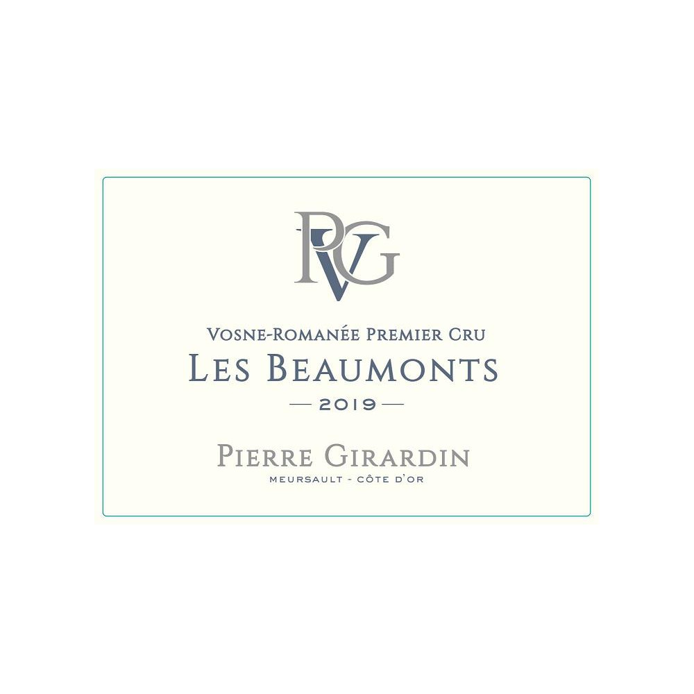 Domaine Pierre Girardin Vosne Romanée 1er Cru "Les Beaumont" red 2019