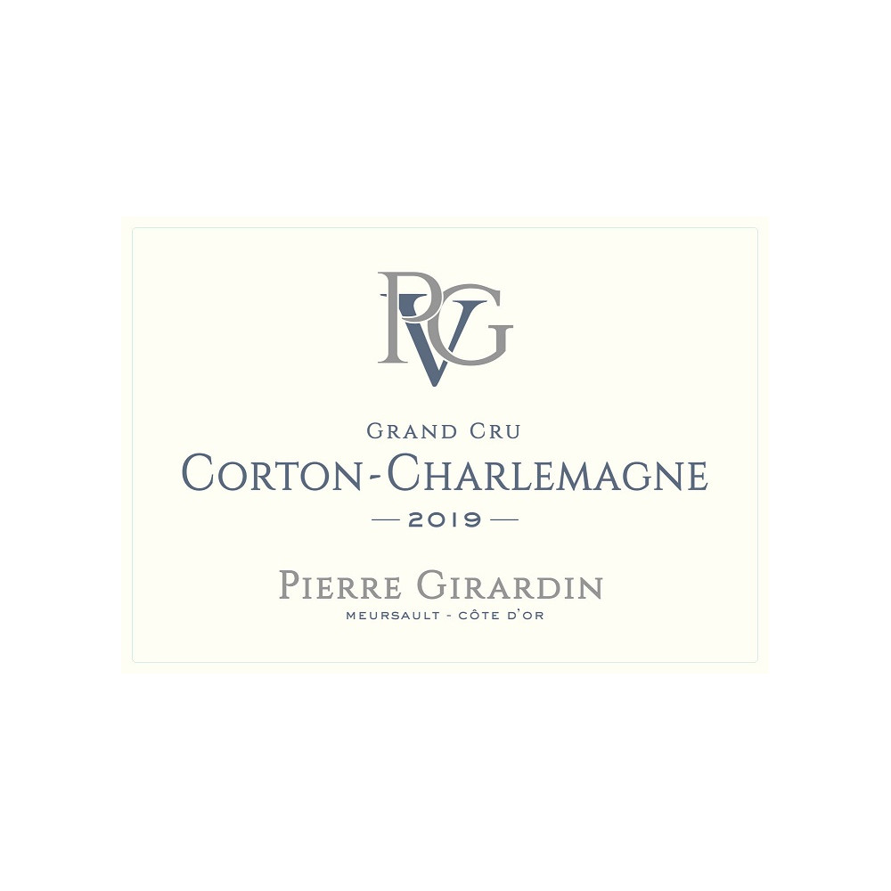Domaine Pierre Girardin Corton-Charlemagne Grand Cru dry white 2019