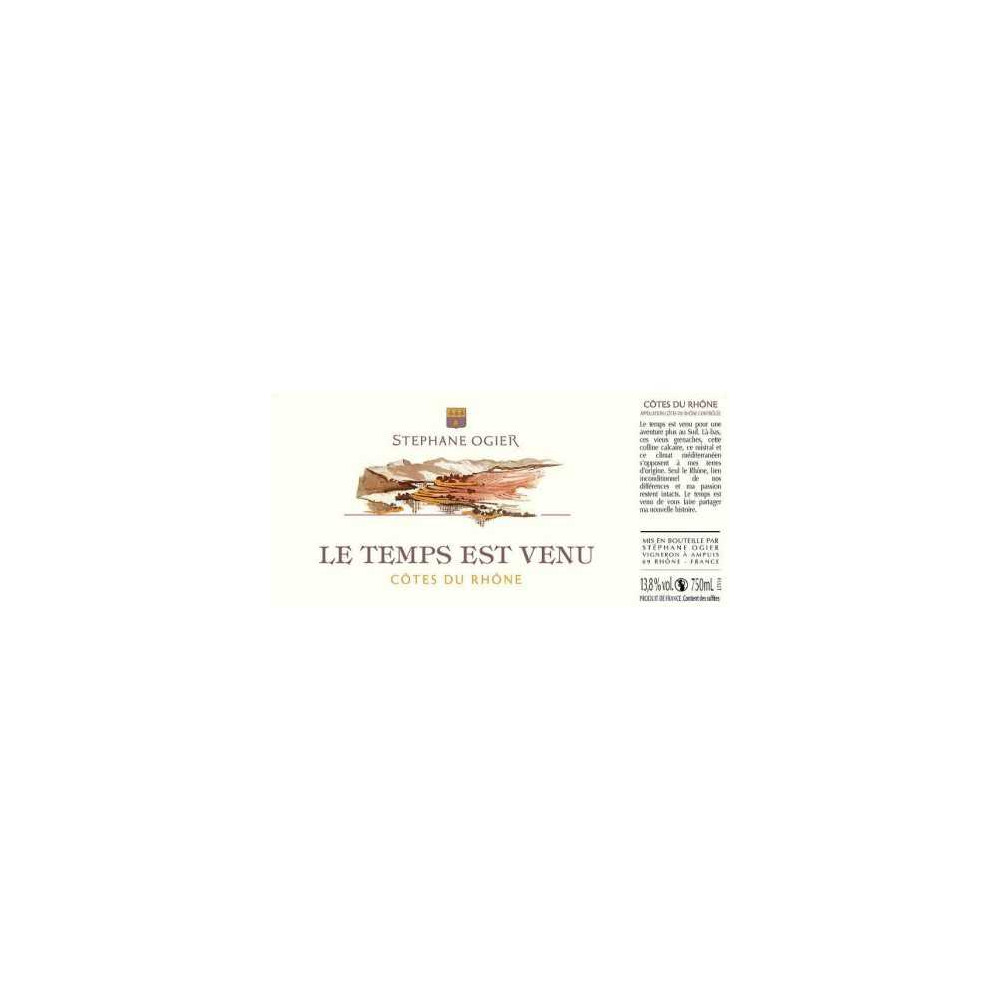Domaine Stephane Ogier "Le Temps est Venu" (Grenache) red 2017