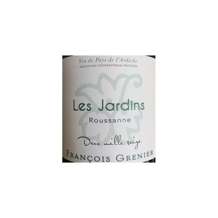 Domaine François Grenier Jardins (Roussanne) blanc 2017