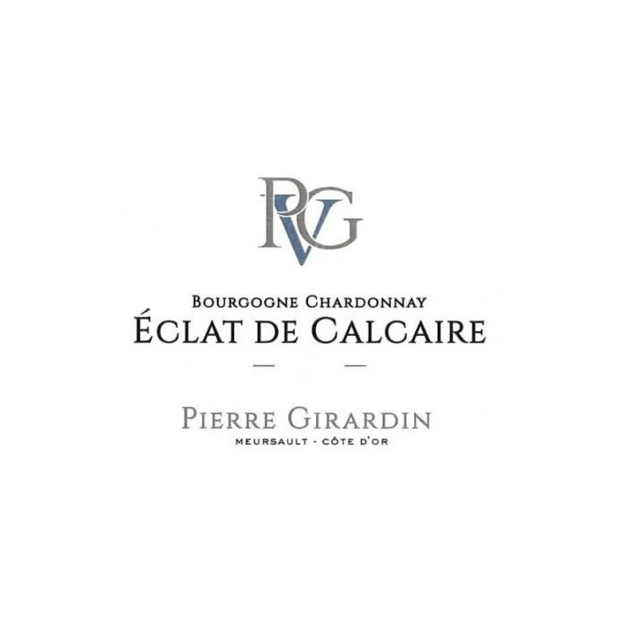 Domaine Pierre Girardin Bourgogne "Eclat de Calcaire" dry white 2019