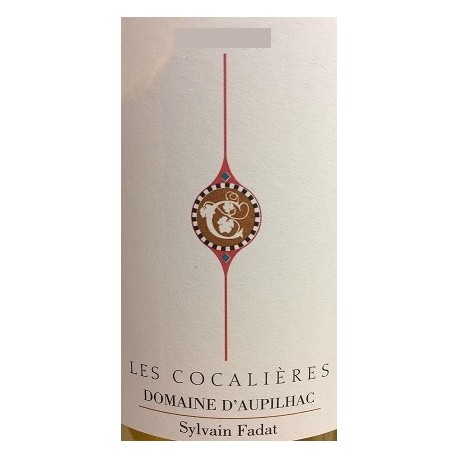 Domaine d'Aupilhac AOP Languedoc "Les Cocalières" blanc 2020 etiquette