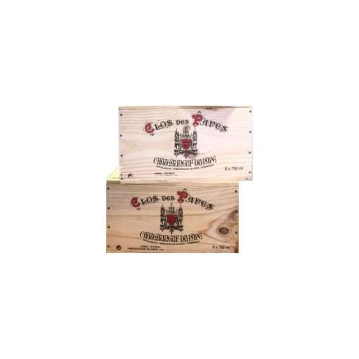 Clos des Papes Chateauneuf du Pape rouge 2015 caisses