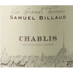Domaine Samuel Billaud Chablis "grands terroirs" blanc sec 2019 2