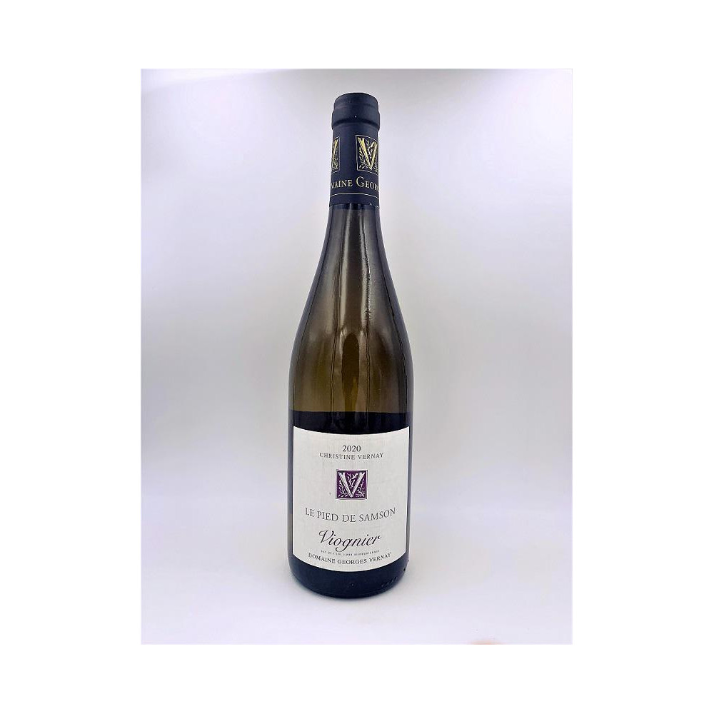 Domaine Georges Vernay "Le Pied de Samson" (Viognier) blanc sec 2020 bouteille Domaine Georges Vernay "Le Pied de Samson" (Viognier) blanc sec 2020 bouteille