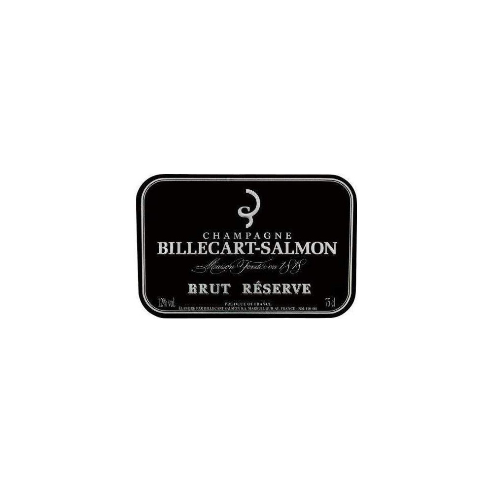 Champagne Billecart Salmon "Brut Reserve" etiquette