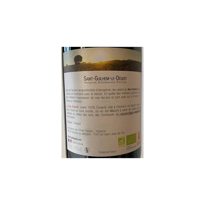 Mas Combarela "Le Clos Secret" red 2020