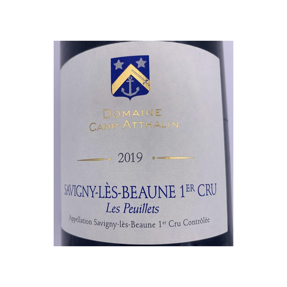 Domaine Camp-Atthalin Savigny-Lès-Beaune 1er Cru "Les Peuillets" rouge 2019 etiquette