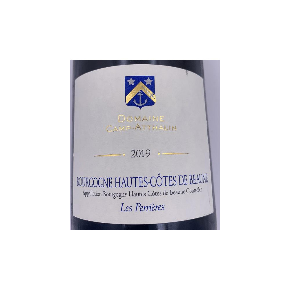 Domaine Camp-Atthalin Hautes Cotes de Beaune "Les Perrieres" dry white 2019