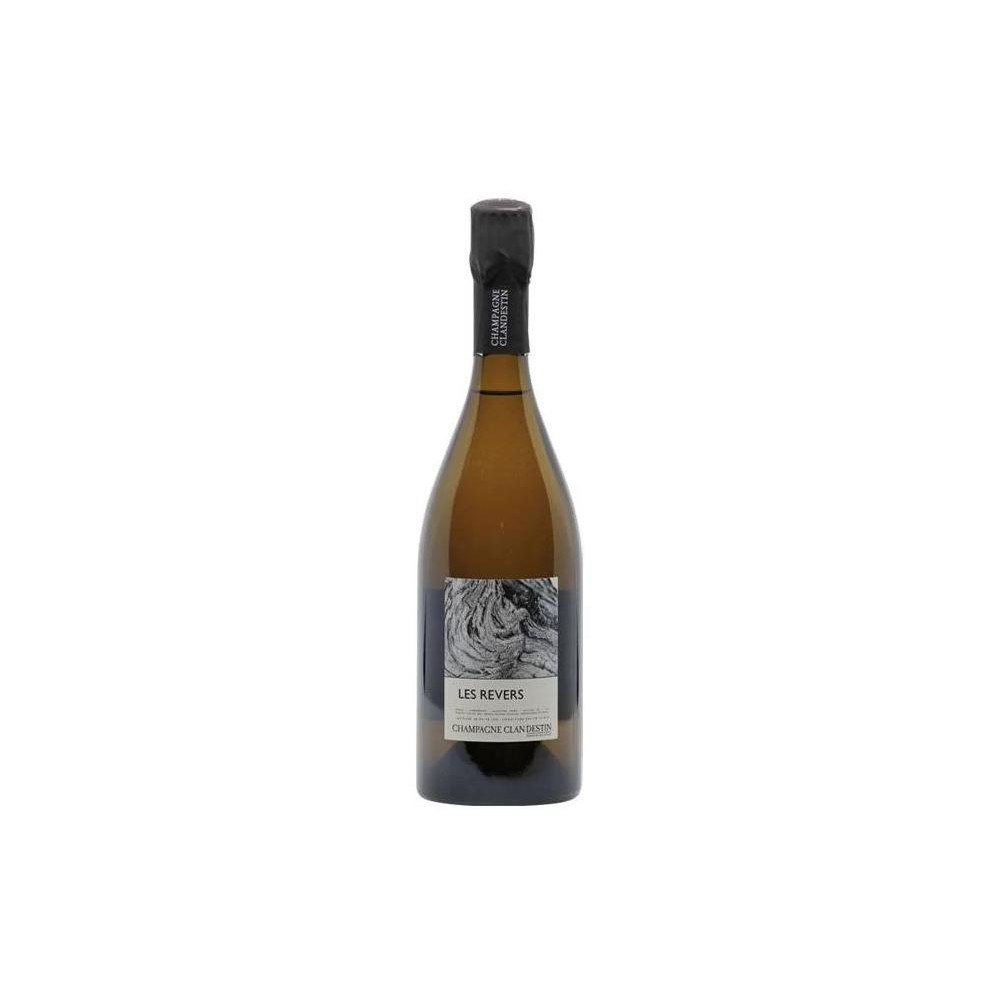 Champagne Clandestin Les Revers Brut Nature 2018 bouteille