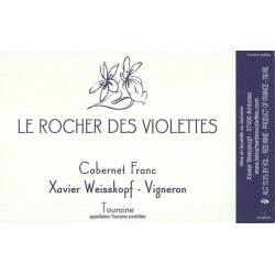 Le Rocher des Violettes Touraine "cabernet franc" rouge 2017 2