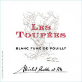 Domaine Michel Redde & fils Pouilly-Fumé "Les Toupées" blanc sec 2018 etiquette