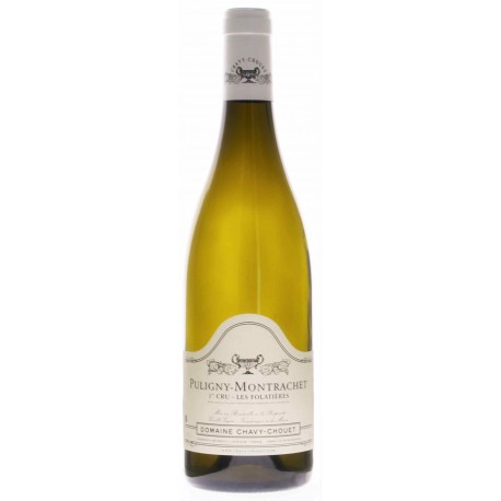 Domaine Chavy-Chouet Puligny-Montrachet 1er cru Les Folatières 2020 bouteille Domaine Chavy-Chouet Puligny-Montrachet 1er cru Les Folatières 2020 bouteille
