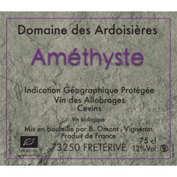 Domaine des Ardoisières "Améthyste" red 2019 2