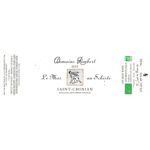 Domaine-RIMBERT-mas-au-schiste-2019-etiquette