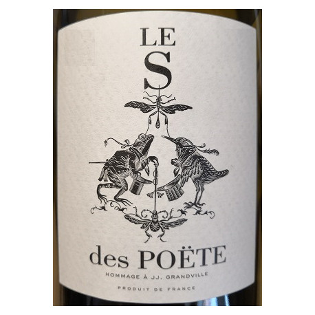 Domaine Les Poete Touraine "Le S" sauvignon blanc sec 2019 etiquette