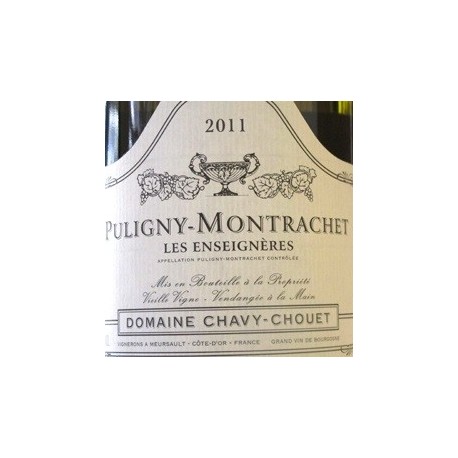 Domaine Chavy-Chouet Puligny-Montrachet "Les Enseignères" blanc sec 2012 (75 cl) Domaine Chavy-Chouet Puligny-Montrachet "Les Enseignères" blanc sec 2012 (75 cl)
