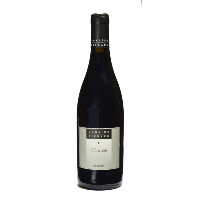 Domaine Richaud Cairanne L'Ebrescade rouge 2019 bouteille Domaine Richaud Cairanne L'Ebrescade rouge 2019 bouteille