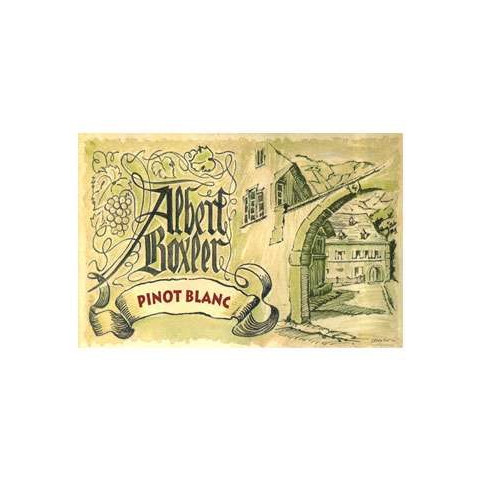 Domaine Albert Boxler Pinot blanc 2020 etiquette