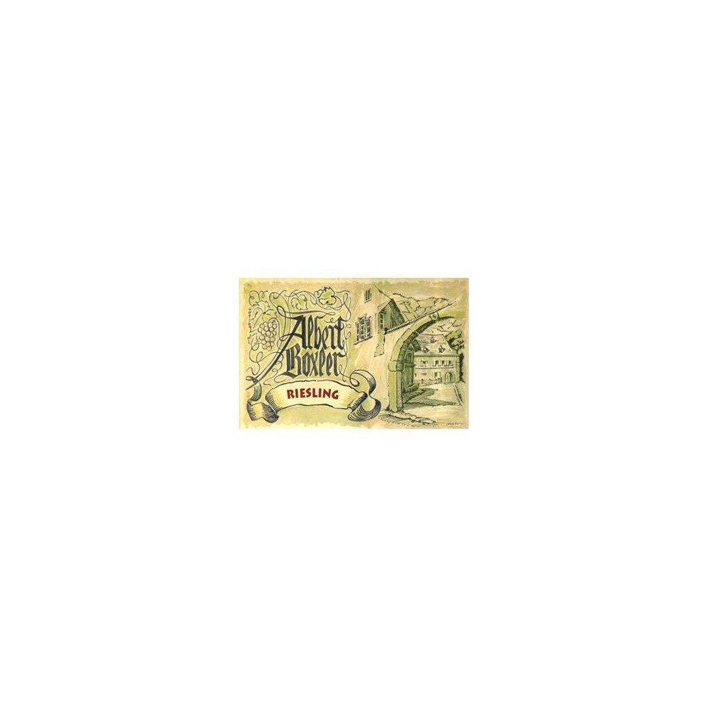 Albert Boxler Riesling 2020 etiquette