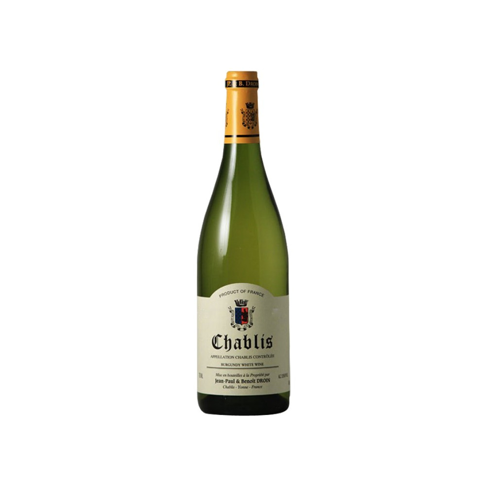 Domaine J-P et B Droin Chablis blanc sec 2020 bouteille Domaine J-P et B Droin Chablis blanc sec 2020 bouteille