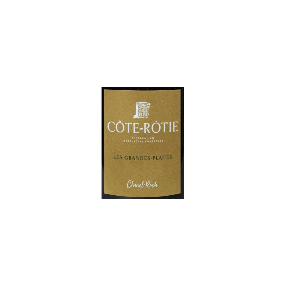Domaine Clusel-Roch Côte-Rôtie "Les Grandes Places" rouge 2019 etiquette