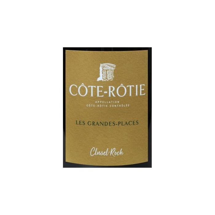 Domaine Clusel-Roch Côte-Rôtie "Les Grandes Places" rouge 2019 etiquette