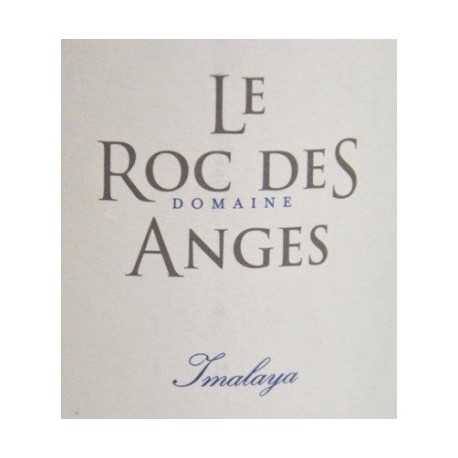 Le Roc des Anges "Imalaya" blanc sec 2020 etiquette Le Roc des Anges "Imalaya" blanc sec 2020 etiquette