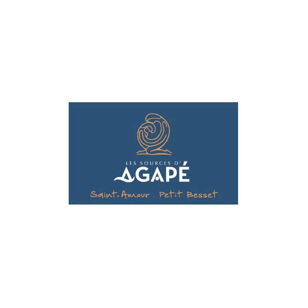 Les Sources d'Agapé Saint-Amour "Petit Besset" rouge 2019 etiquette