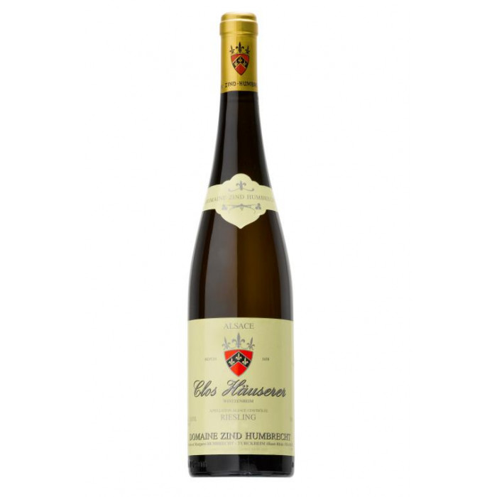 Domaine Zind-Humbrecht Riesling "Clos Häuserer" blanc sec 2019 bouteille Domaine Zind-Humbrecht Riesling "Clos Häuserer" blanc sec 2019 bouteille