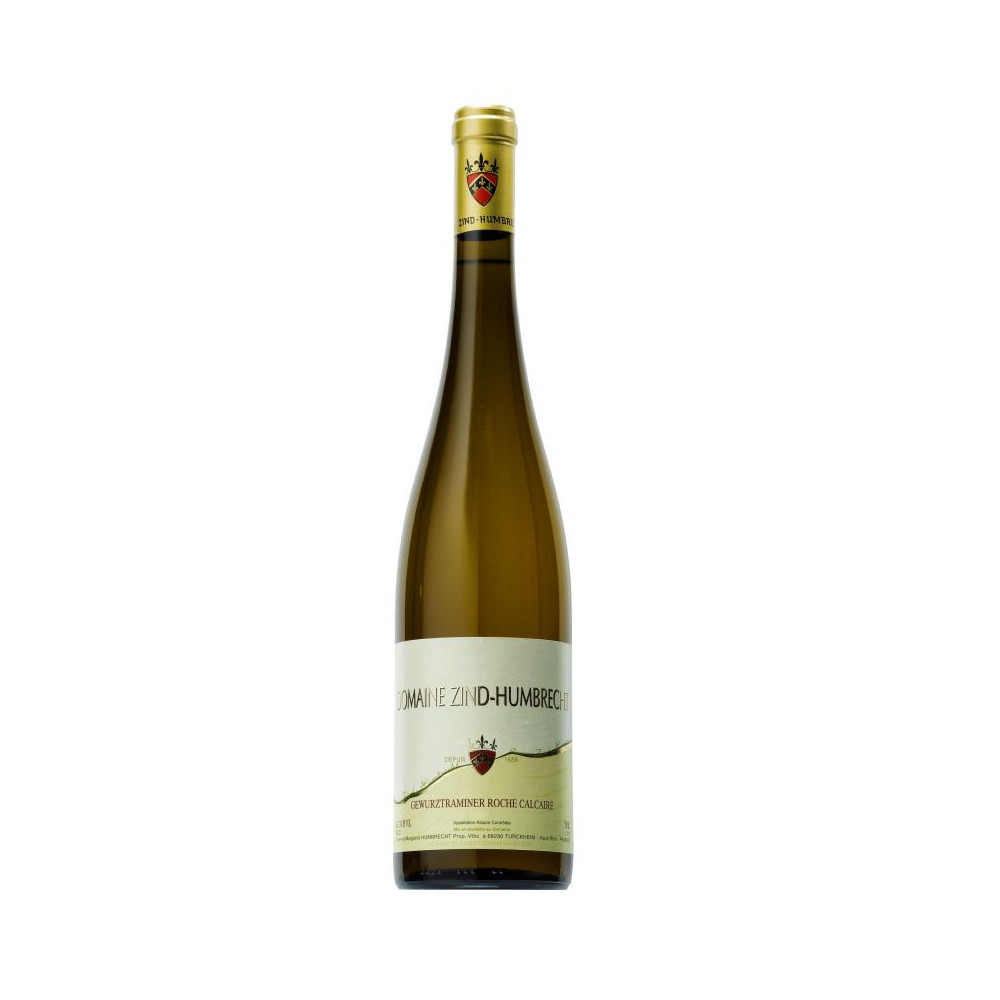 Domaine Zind-Humbrecht Gewurztraminer "Roche Calcaire" blanc demi-sec 2019 bouteille Domaine Zind-Humbrecht Gewurztraminer "Roche Calcaire" blanc demi-sec 2019 bouteille