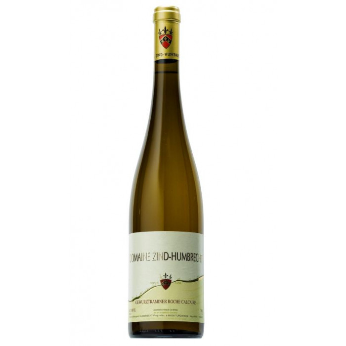 Domaine Zind-Humbrecht Gewurztraminer "Roche Calcaire" blanc demi-sec 2019 bouteille Domaine Zind-Humbrecht Gewurztraminer "Roche Calcaire" blanc demi-sec 2019 bouteille
