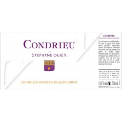 Domaine Ogier Condrieu "Les Vieilles Vignes de Jacques Vernay" blanc sec 2018 bouteille 2
