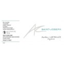 Domaine Aurelien Chatagnier Saint Joseph  blanc sec 2020 etiquette