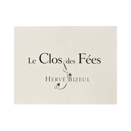 Clos des Fées Côtes du Roussillon Villages "Le Clos" rouge 2018 etiquette Clos des Fées Côtes du Roussillon Villages "Le Clos" rouge 2018 etiquette