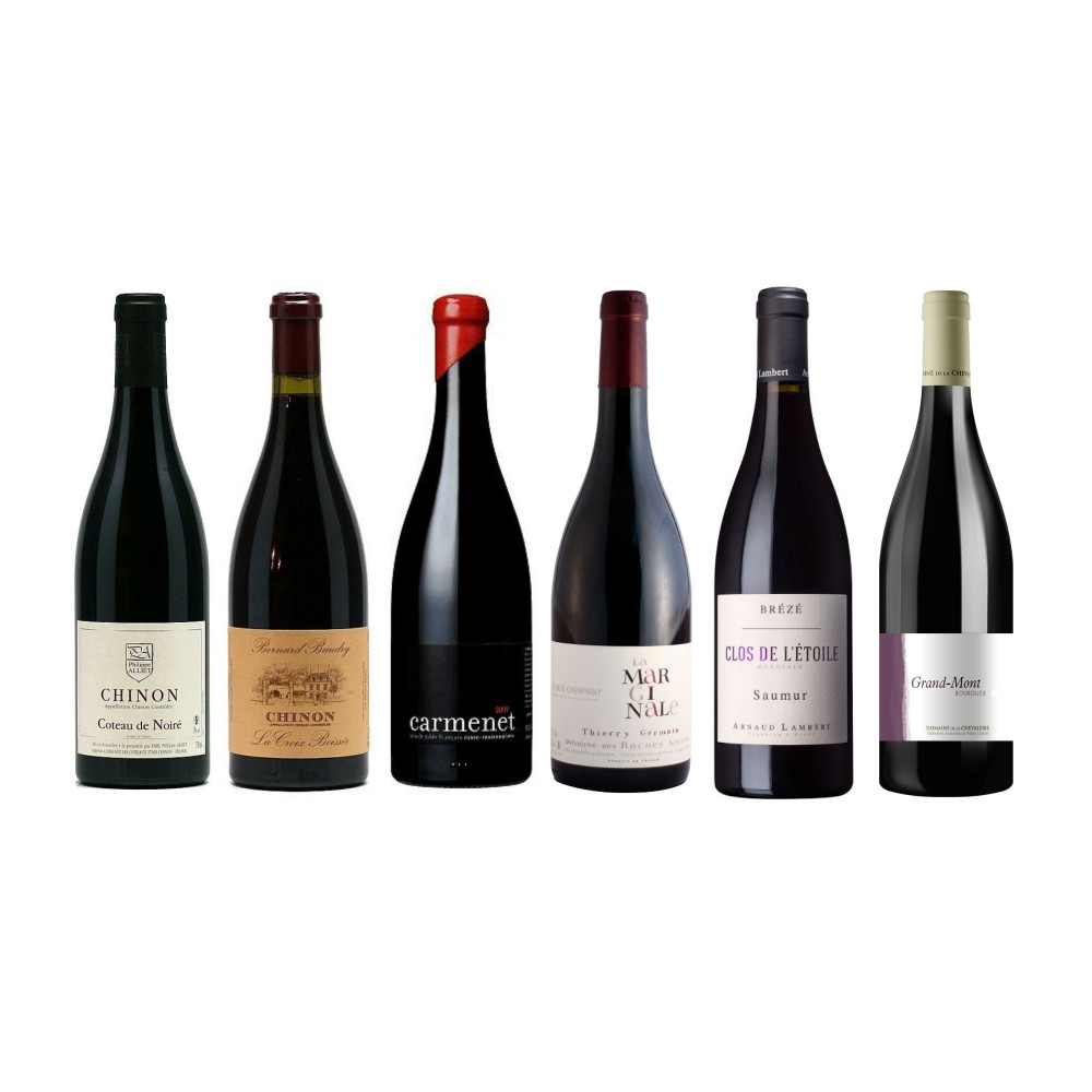 Caisse panachée "Grands Cabernets Francs" bouteilles Caisse panachée "Grands Cabernets Francs" bouteilles